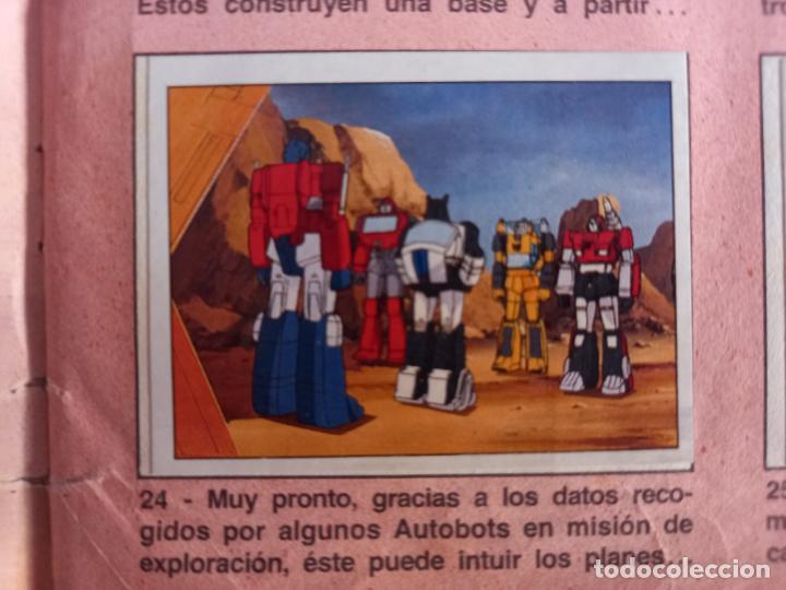 Coleccionismo cromos antiguos: transformers 1986 panini cromo recuperado 24 - Foto 1
