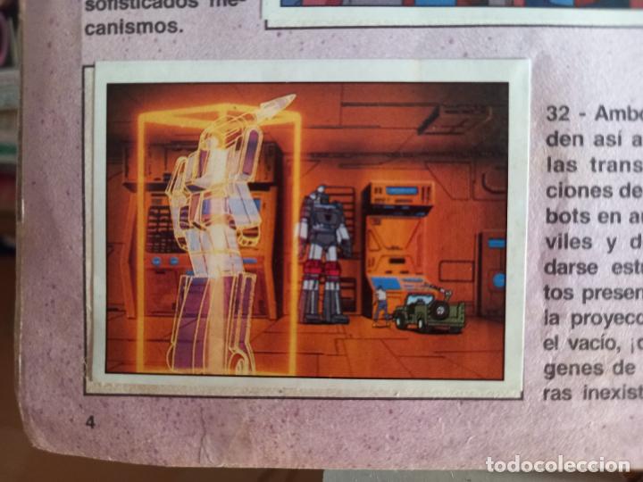 Coleccionismo cromos antiguos: transformers 1986 panini cromo recuperado 32 - Foto 1