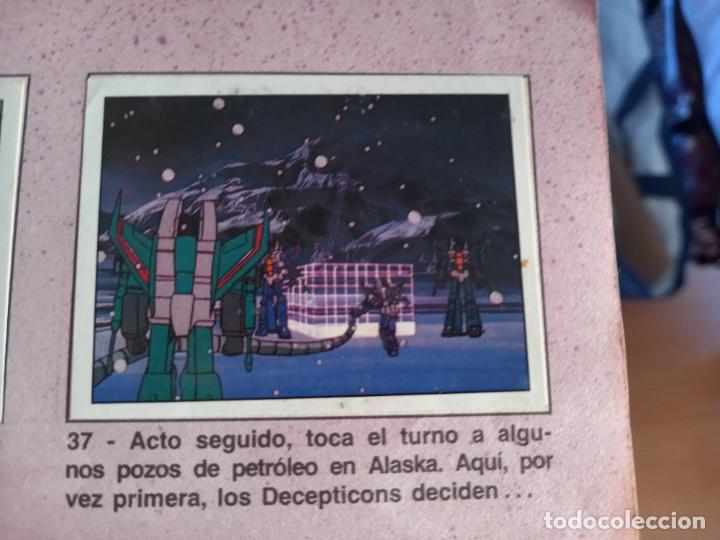 Coleccionismo cromos antiguos: transformers 1986 panini cromo recuperado 37 - Foto 1