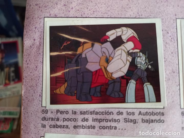 Coleccionismo cromos antiguos: transformers 1986 panini cromo recuperado 59 - Foto 1