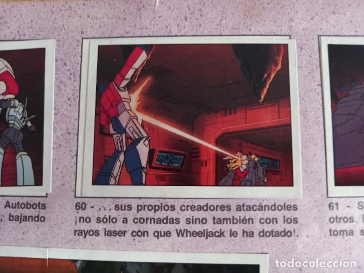 Coleccionismo cromos antiguos: transformers 1986 panini cromo recuperado 60 - Foto 1