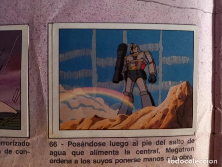 Coleccionismo cromos antiguos: transformers 1986 panini cromo recuperado 66 - Foto 1