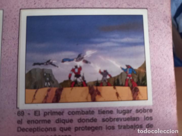 Coleccionismo cromos antiguos: transformers 1986 panini cromo recuperado 69 - Foto 1