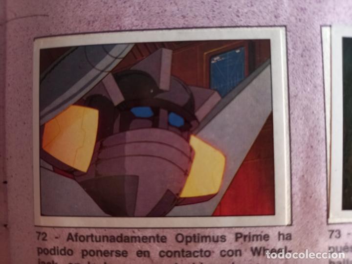 Coleccionismo cromos antiguos: transformers 1986 panini cromo recuperado 72 - Foto 1