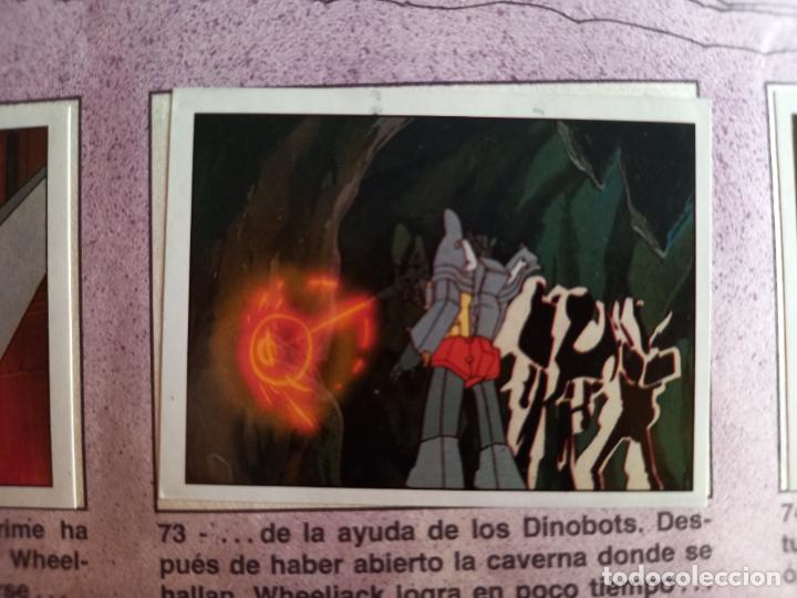 Coleccionismo cromos antiguos: transformers 1986 panini cromo recuperado 73 - Foto 1