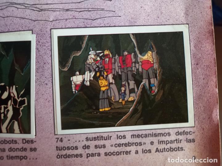 Coleccionismo cromos antiguos: transformers 1986 panini cromo recuperado 74 - Foto 1