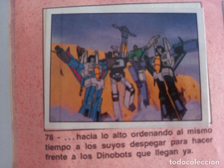 Coleccionismo cromos antiguos: transformers 1986 panini cromo recuperado 78 - Foto 1
