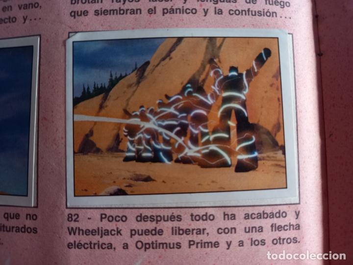 Coleccionismo cromos antiguos: transformers 1986 panini cromo recuperado 82 - Foto 1