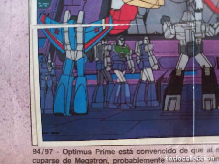 Coleccionismo cromos antiguos: transformers 1986 panini cromo recuperado 96 - Foto 1