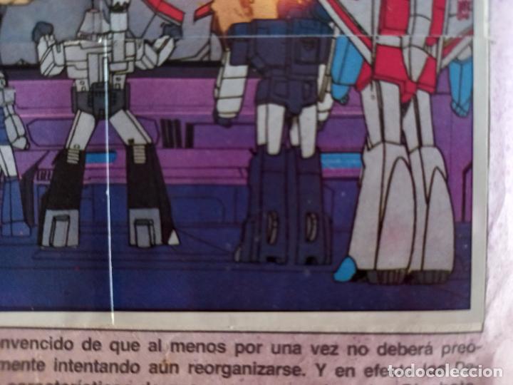 Coleccionismo cromos antiguos: transformers 1986 panini cromo recuperado 97 - Foto 1