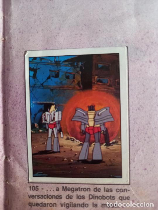 Coleccionismo cromos antiguos: transformers 1986 panini cromo recuperado 105 - Foto 1