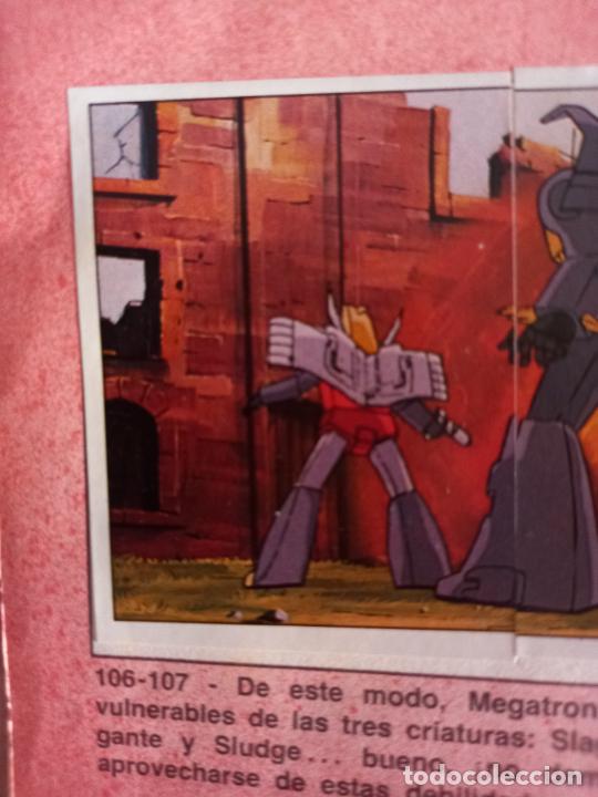 Coleccionismo cromos antiguos: transformers 1986 panini cromo recuperado 106 - Foto 1