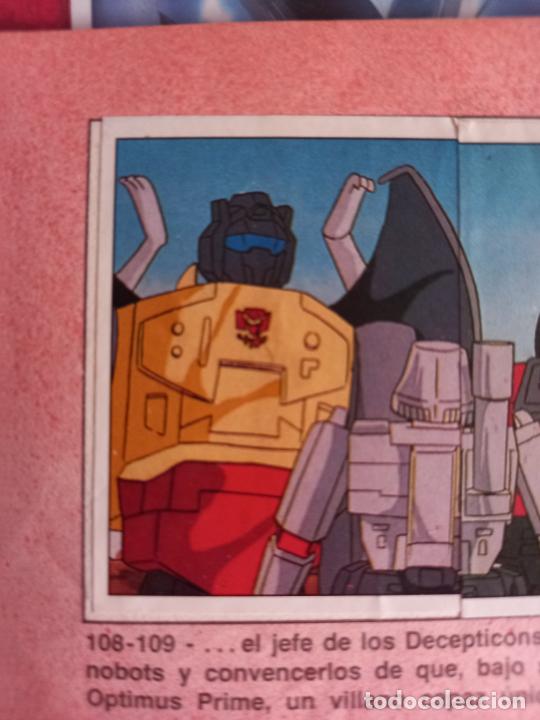 Coleccionismo cromos antiguos: transformers 1986 panini cromo recuperado 108 - Foto 1