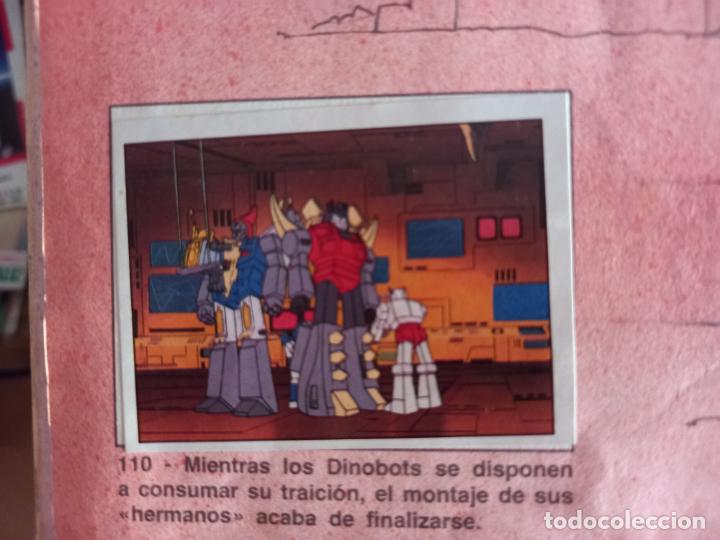 Coleccionismo cromos antiguos: transformers 1986 panini cromo recuperado 110 - Foto 1