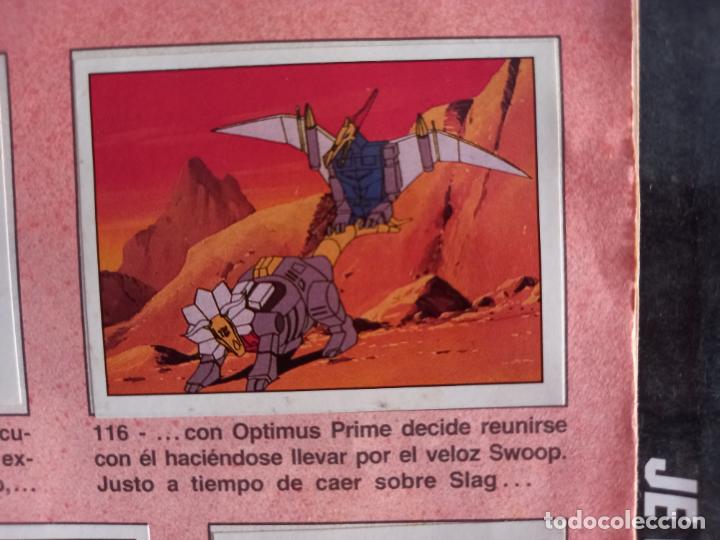 Coleccionismo cromos antiguos: transformers 1986 panini cromo recuperado 116 - Foto 1