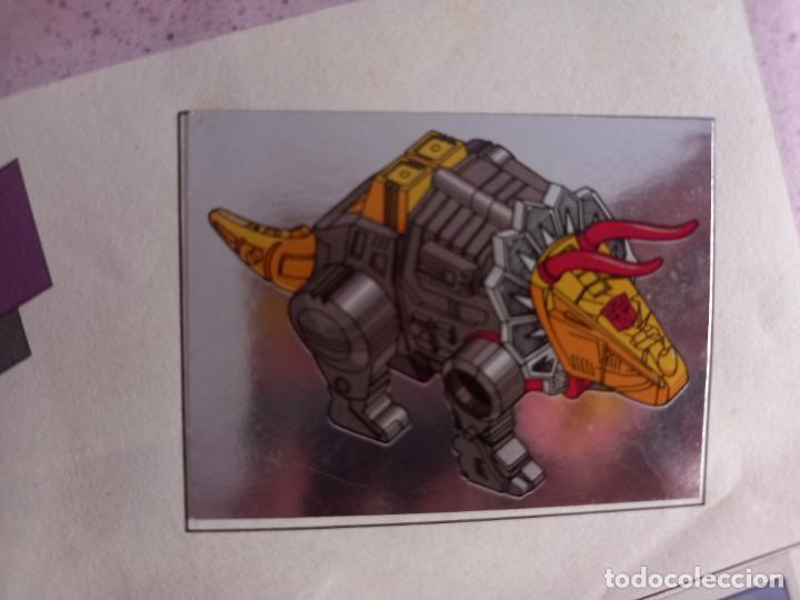 Coleccionismo cromos antiguos: transformers 1986 panini cromo recuperado 122 - Foto 1
