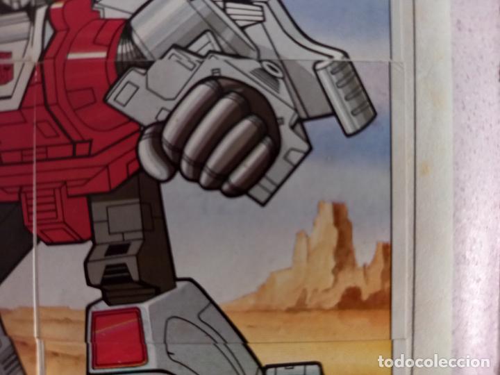 Coleccionismo cromos antiguos: transformers 1986 panini cromo recuperado 127 - Foto 1