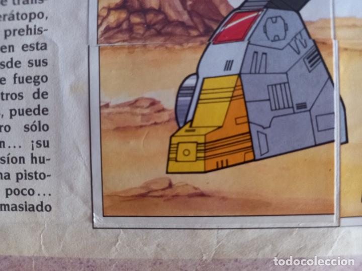Coleccionismo cromos antiguos: transformers 1986 panini cromo recuperado 128 - Foto 1