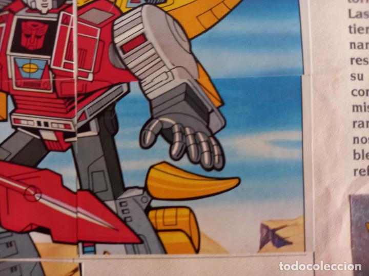 Coleccionismo cromos antiguos: transformers 1986 panini cromo recuperado 134 - Foto 1