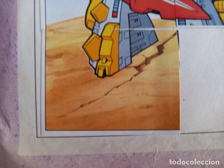 Coleccionismo cromos antiguos: transformers 1986 panini cromo recuperado 135 - Foto 1