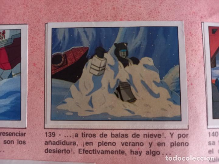 Coleccionismo cromos antiguos: transformers 1986 panini cromo recuperado 139 - Foto 1