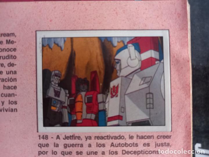Coleccionismo cromos antiguos: transformers 1986 panini cromo recuperado 148 - Foto 1