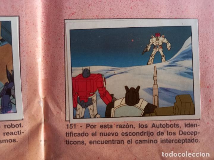 Coleccionismo cromos antiguos: transformers 1986 panini cromo recuperado 151 - Foto 1