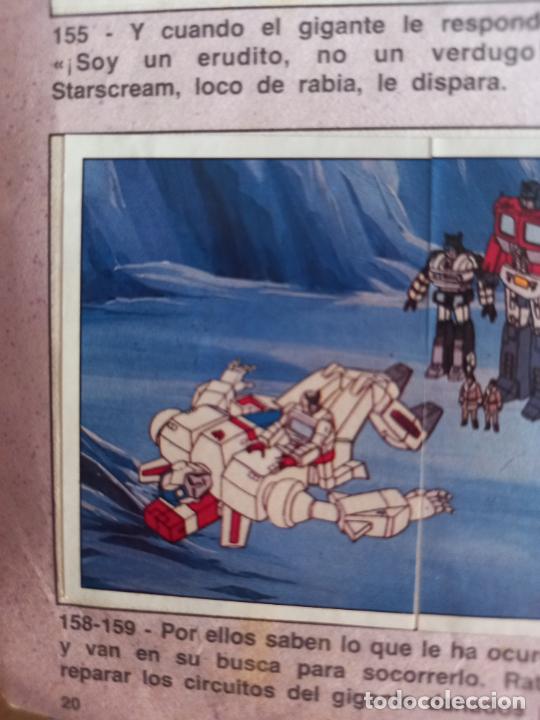 Coleccionismo cromos antiguos: transformers 1986 panini cromo recuperado 158 - Foto 1
