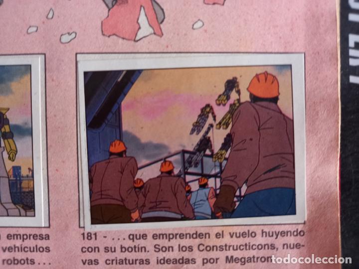 Coleccionismo cromos antiguos: transformers 1986 panini cromo recuperado 181 - Foto 1