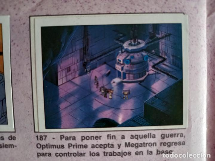 Coleccionismo cromos antiguos: transformers 1986 panini cromo recuperado 187 - Foto 1