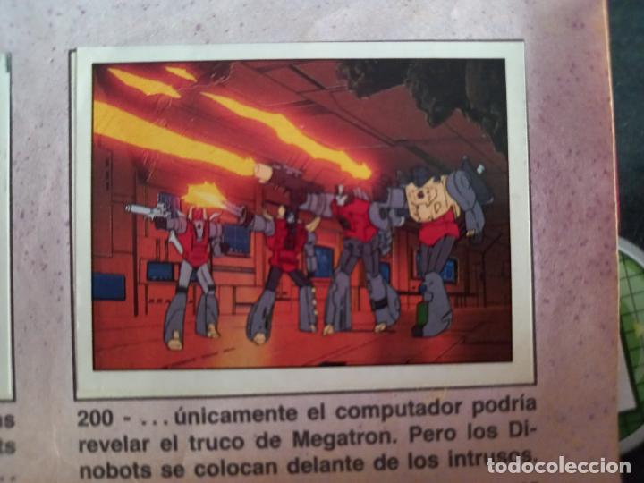 Coleccionismo cromos antiguos: transformers 1986 panini cromo recuperado 200 - Foto 1