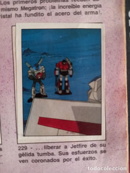 Coleccionismo cromos antiguos: transformers 1986 panini cromo recuperado 229 - Foto 1
