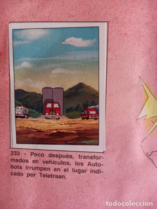 Coleccionismo cromos antiguos: transformers 1986 panini cromo recuperado 233 - Foto 1