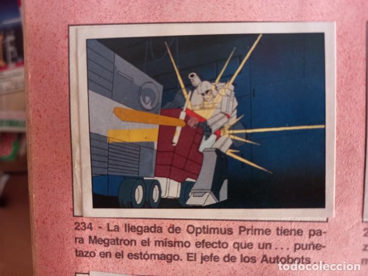 Coleccionismo cromos antiguos: transformers 1986 panini cromo recuperado 234 - Foto 1