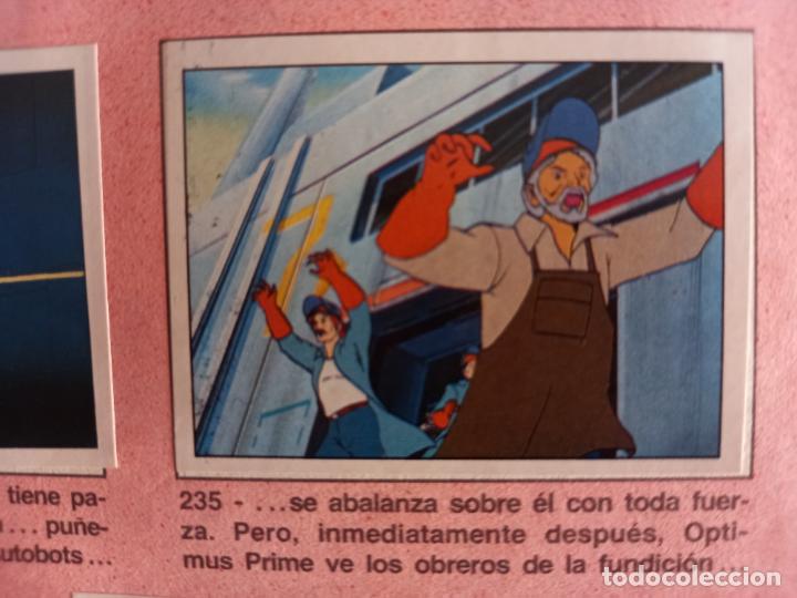 Coleccionismo cromos antiguos: transformers 1986 panini cromo recuperado 235 - Foto 1