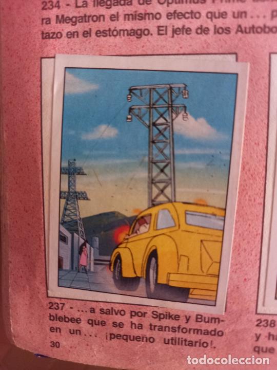 Coleccionismo cromos antiguos: transformers 1986 panini cromo recuperado 237 - Foto 1