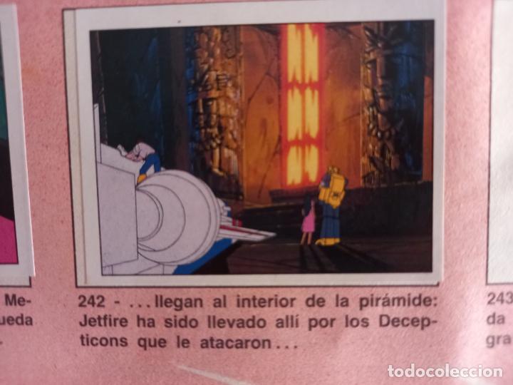 Coleccionismo cromos antiguos: transformers 1986 panini cromo recuperado 242 - Foto 1