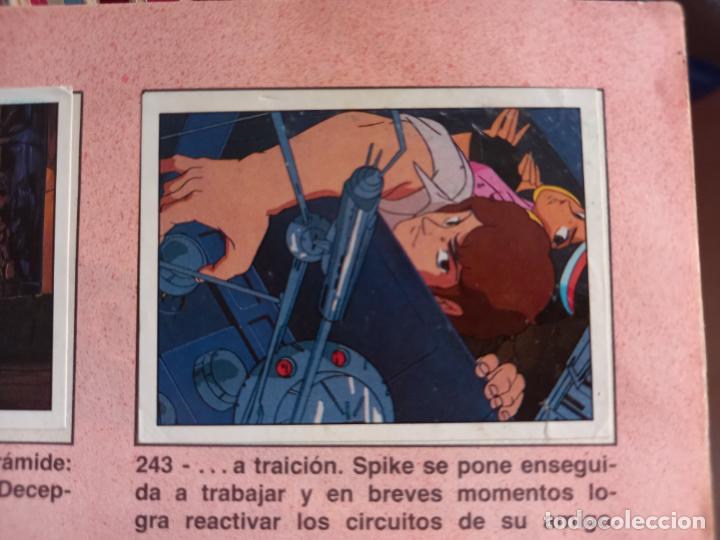 Coleccionismo cromos antiguos: transformers 1986 panini cromo recuperado 243 - Foto 1