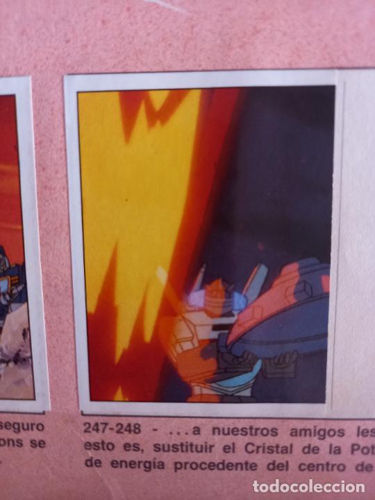 Coleccionismo cromos antiguos: transformers 1986 panini cromo recuperado 247 - Foto 1