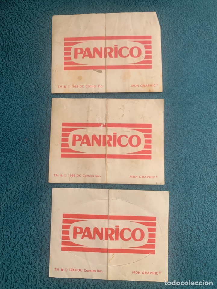 Coleccionismo cromos antiguos: Lote 3 cromos batman de panrico - Foto 2