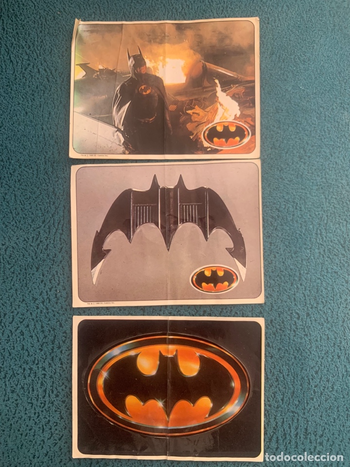 Coleccionismo cromos antiguos: Lote 3 cromos batman de panrico - Foto 1