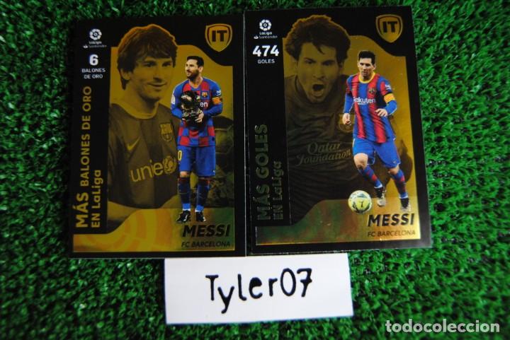 Coleccionismo cromos antiguos: Messi La isla del tesoro Liga Este 21-22 - Foto 1