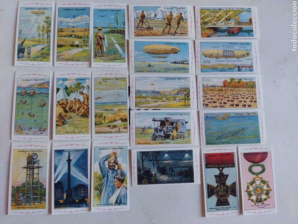 Coleccionismo cromos antiguos: Coleccion de Cromos Completa La Gran Guerra - Foto 2