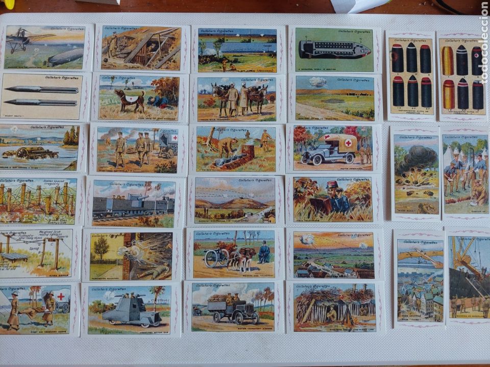 Coleccionismo cromos antiguos: Coleccion de Cromos Completa La Gran Guerra - Foto 1
