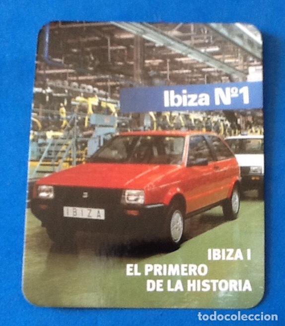 Coleccionismo cromos antiguos: SEAT IBIZA. LANZAMIENTO A&Ntilde;OS 80. FOTOCROMO SEAT. ENVIO INCLUIDO.