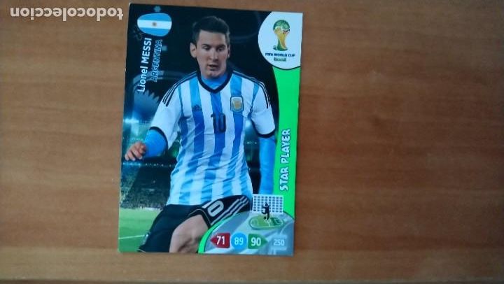 Coleccionismo cromos antiguos: messi brasil 2014, cromo - Foto 1