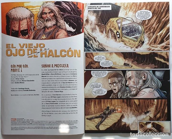Coleccionismo cromos antiguos: MARVEL Panini COMICS &rdquo;El Viejo ojo de Halc&oacute;n&rdquo; Parte 1 - 2018 - Foto 2