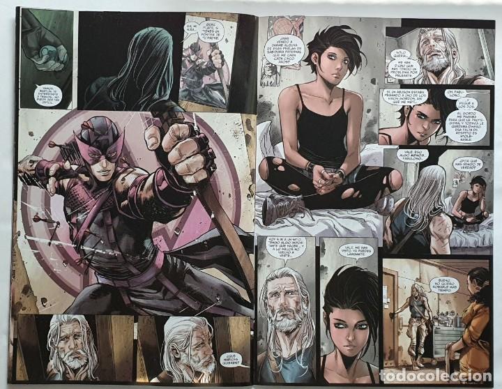 Coleccionismo cromos antiguos: MARVEL Panini COMICS &rdquo;El Viejo ojo de Halc&oacute;n&rdquo; Parte 1 - 2018 - Foto 7