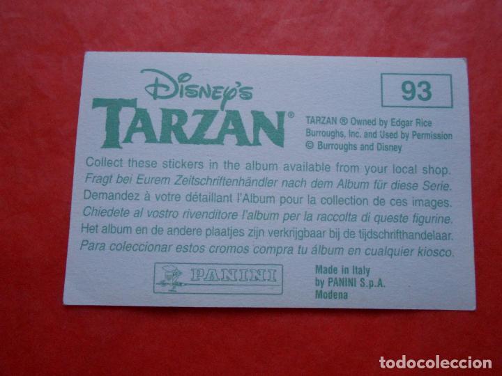 Coleccionismo cromos antiguos: CROMO DISNEYS TARZAN N&ordm; 93 - Foto 1