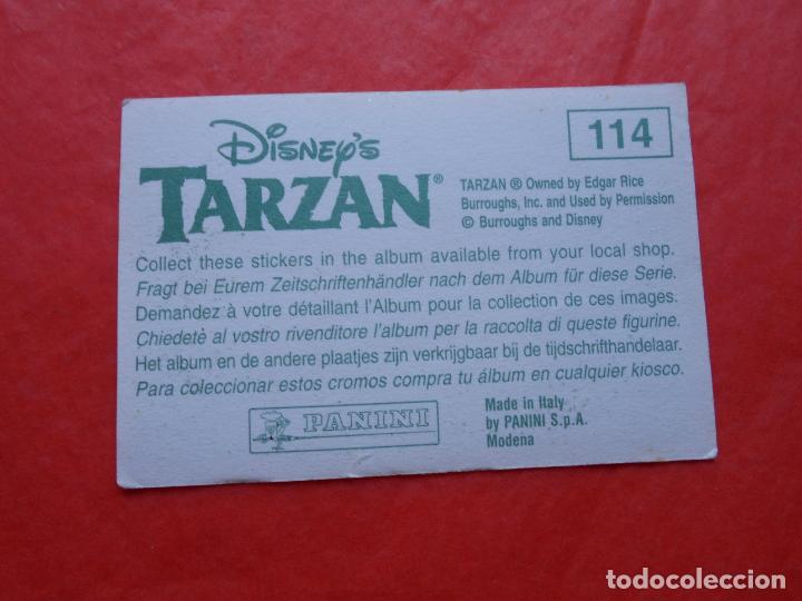 Coleccionismo cromos antiguos: CROMO DISNEYS TARZAN N&ordm; 114 - Foto 1